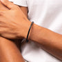 Fred Bennett Skinny Leather Bracelet With Magnetic Clasp