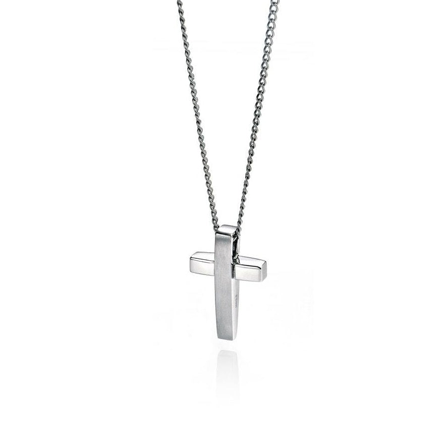 Fred Bennett Two Tone Cross Pendant