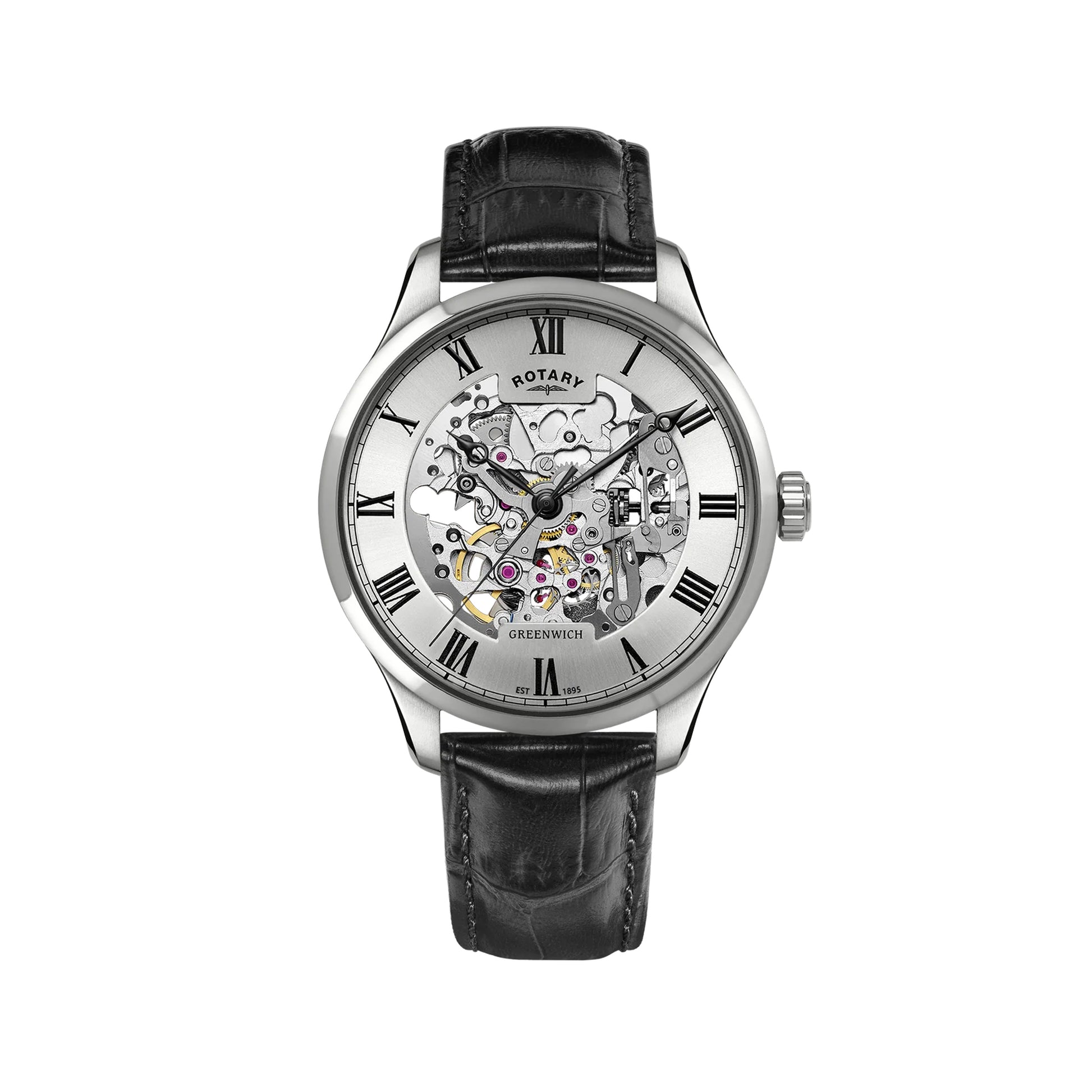 Rotary Greenwich Automatic Skeleton Watch