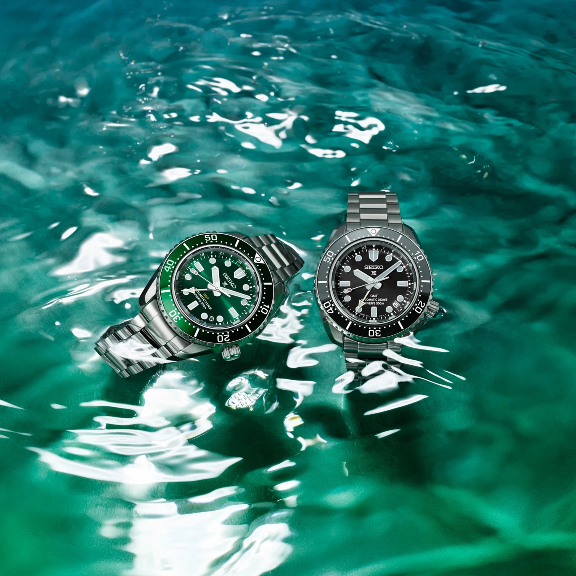 Seiko Prospex 1968 Diver’s Watch 300M Heritage GMT in Pacific Green