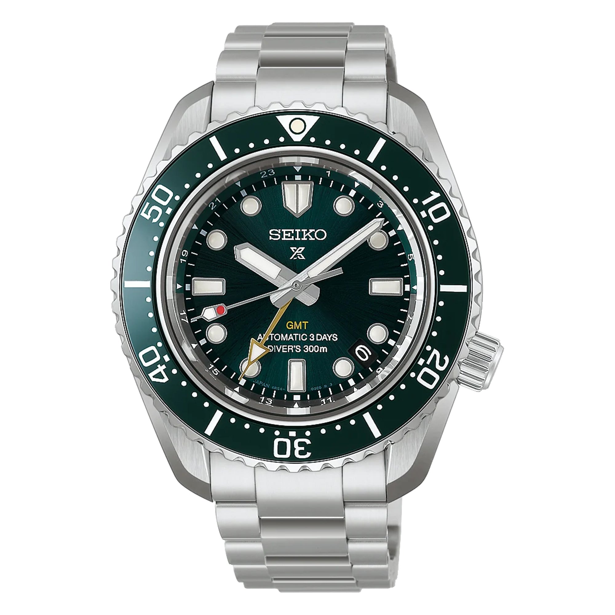 Seiko Prospex 1968 Diver’s Watch 300M Heritage GMT in Pacific Green