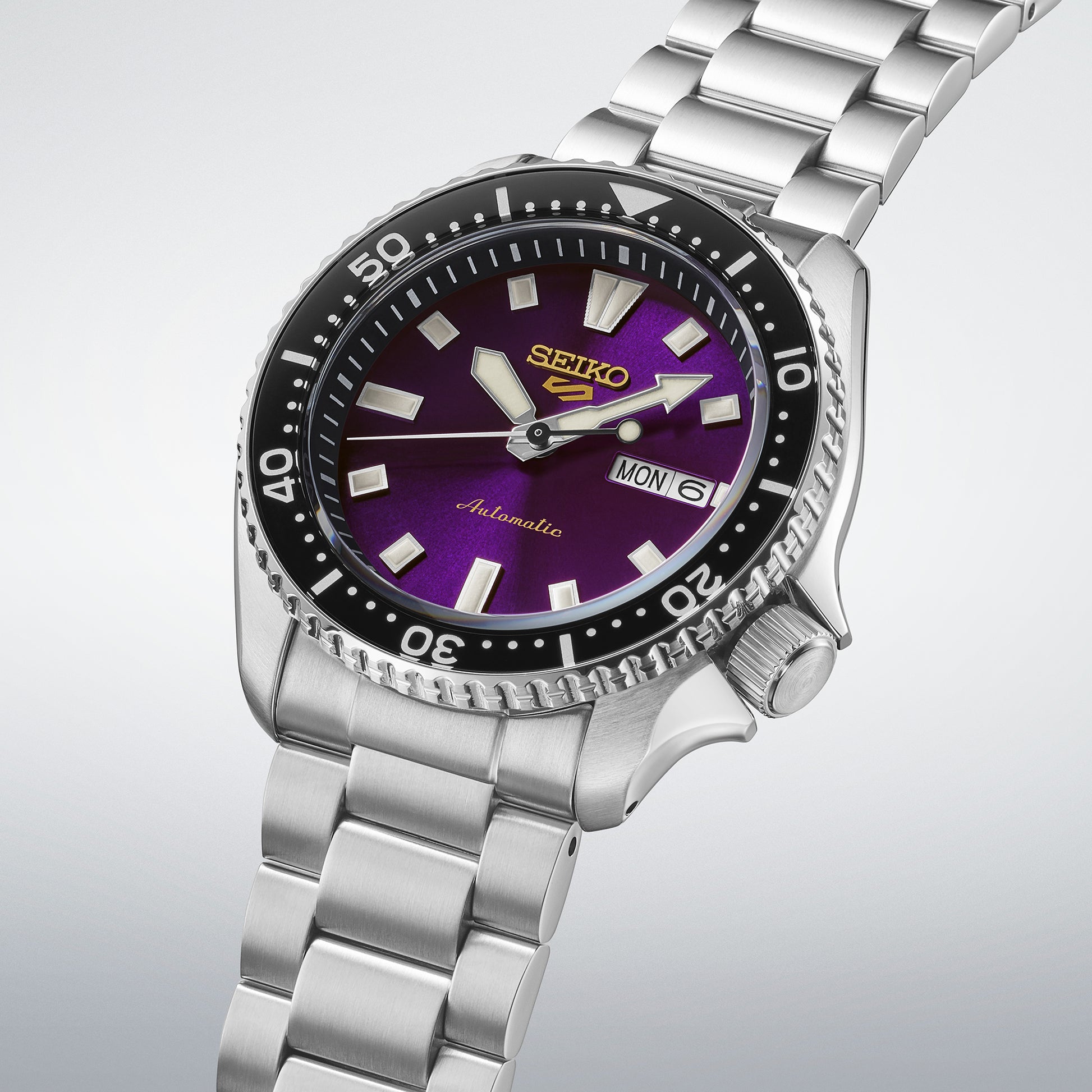 Seiko 145th Anniversary 5 Sports SKX Limited Edition Watch in Edo Purple PRE-ORDER