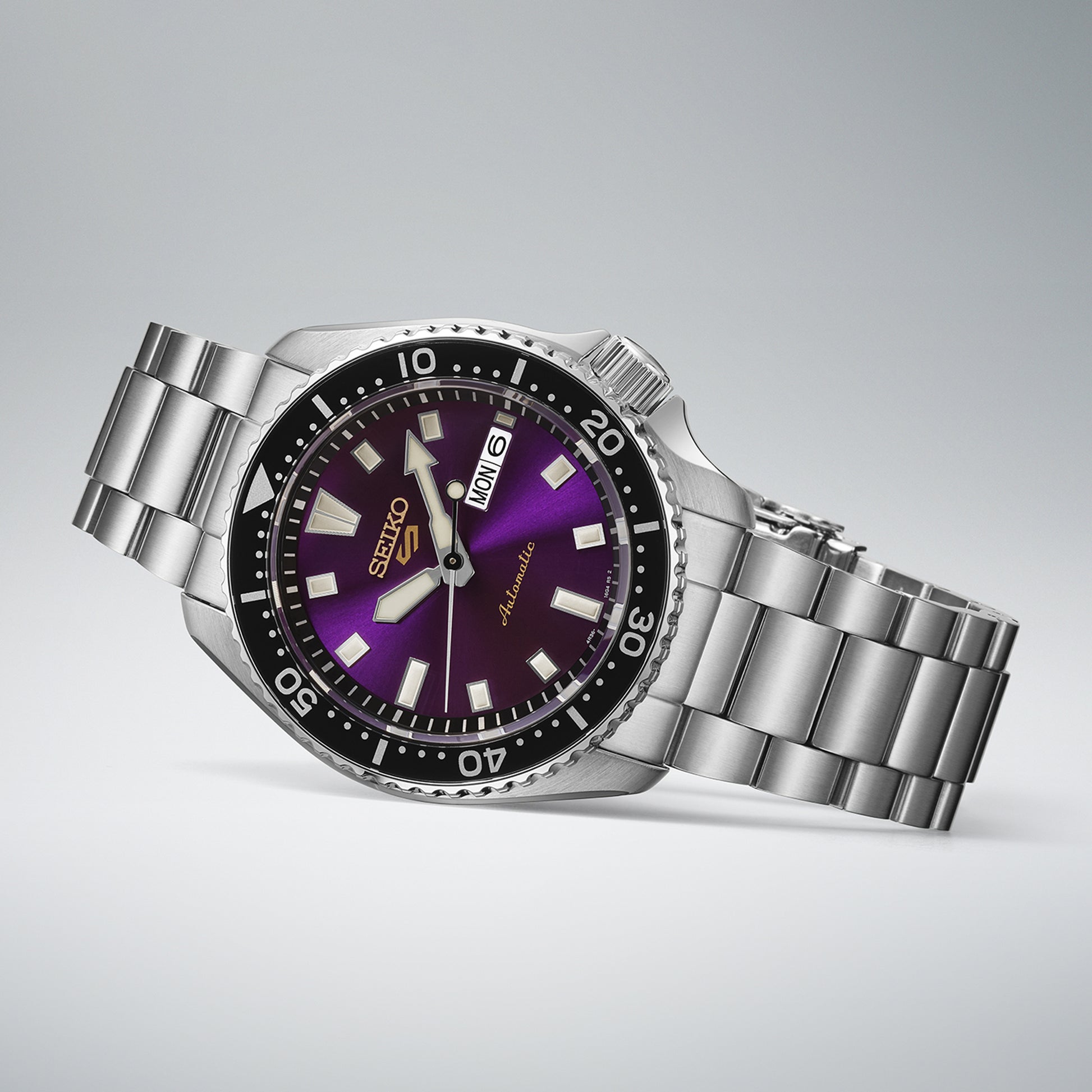 Seiko 145th Anniversary 5 Sports SKX Limited Edition Watch in Edo Purple PRE-ORDER