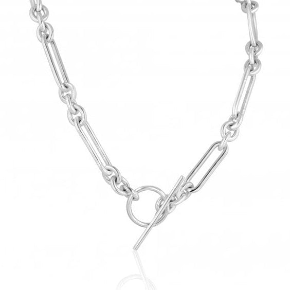 Handmade Sterling Silver Chain Necklace or Double Bracelet