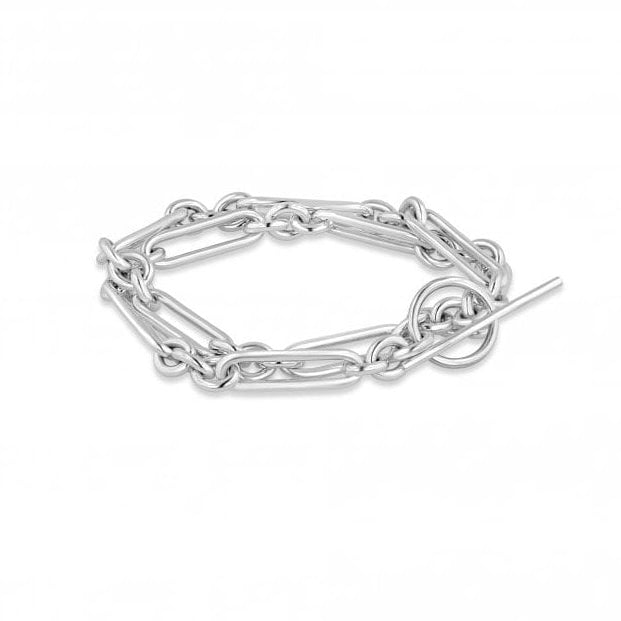 Handmade Sterling Silver Chain Necklace or Double Bracelet