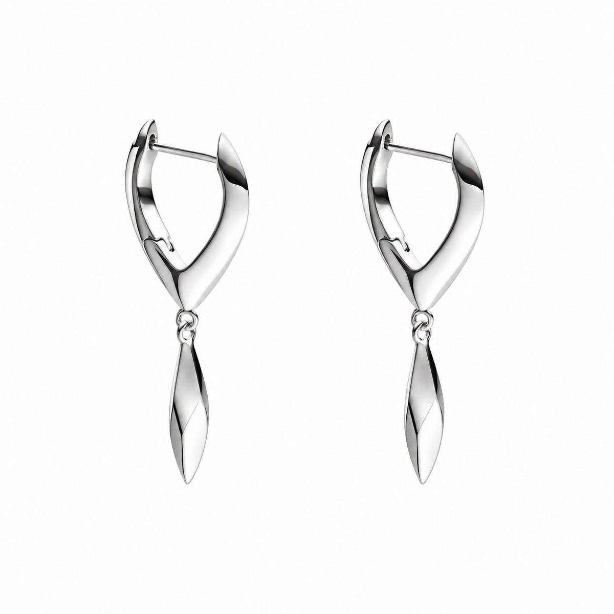 Kit Heath Glint Hoop Drop Earrings