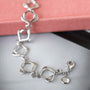 Kit Heath Sterling Silver 'Alicia' Entwined Bracelet