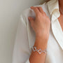 Kit Heath Sterling Silver 'Alicia' Entwined Bracelet