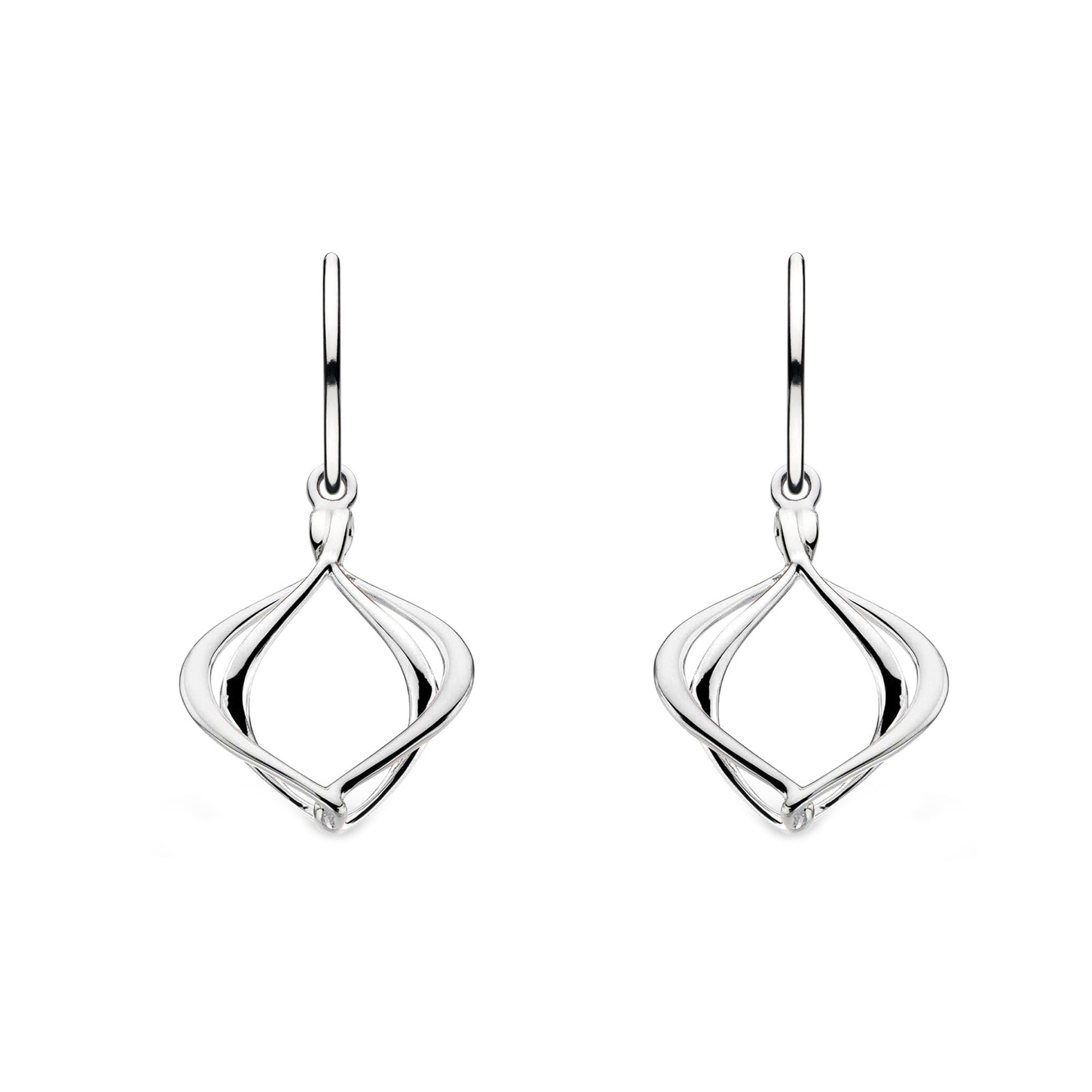 Kit Heath Sterling Silver 'Alicia' Petite Drop Earrings