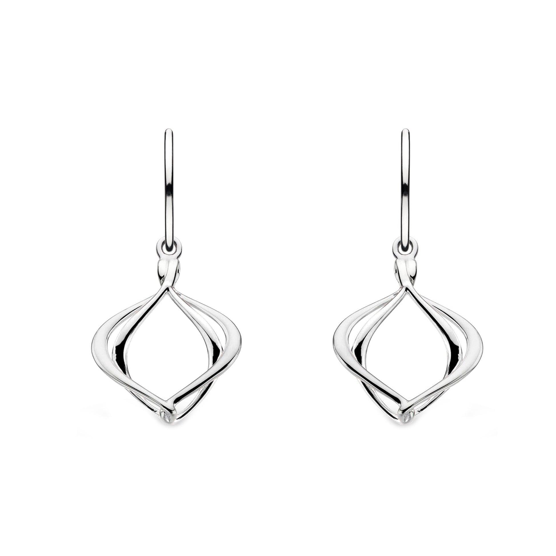 Kit Heath Sterling Silver 'Alicia' Petite Drop Earrings