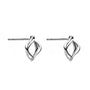 Kit Heath Sterling Silver 'Alicia' Petite Stud Earrings