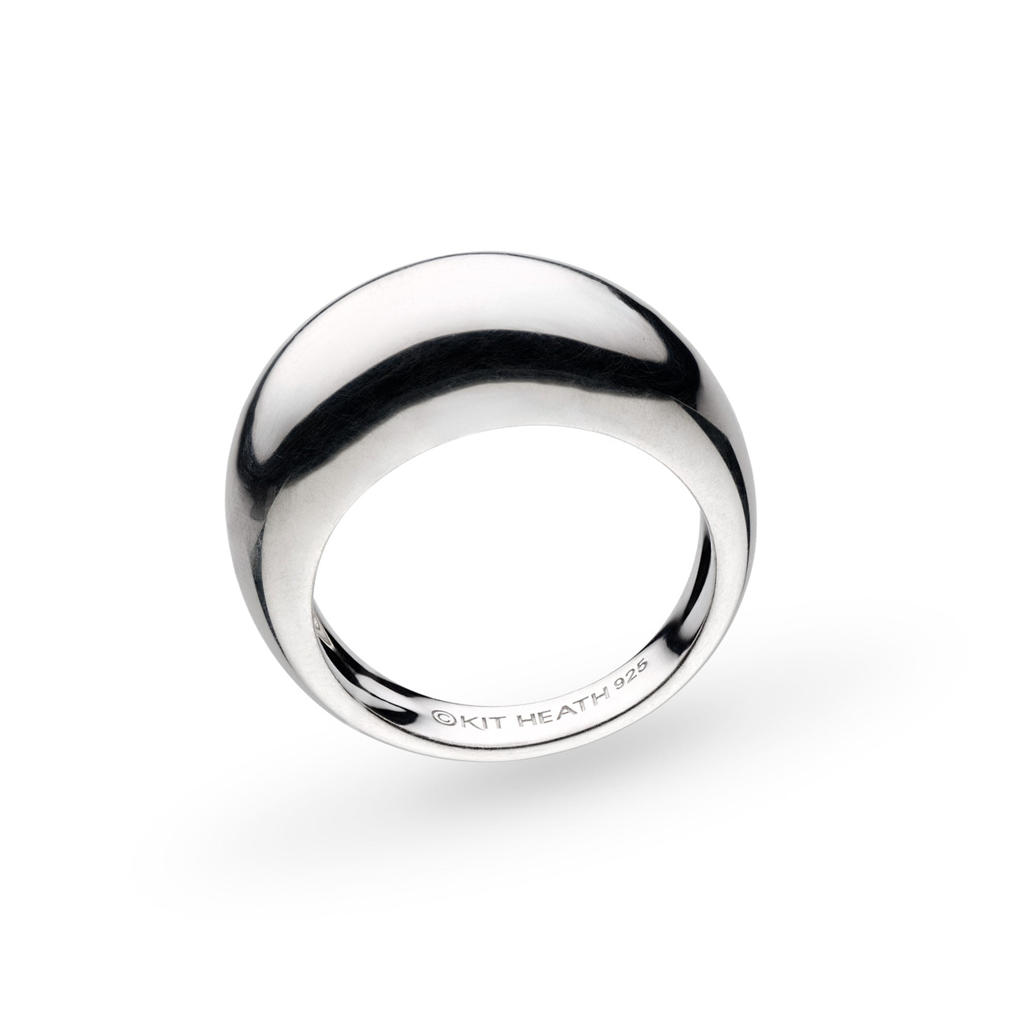 Kit Heath Sterling Silver 'Coast Pebble' Ring