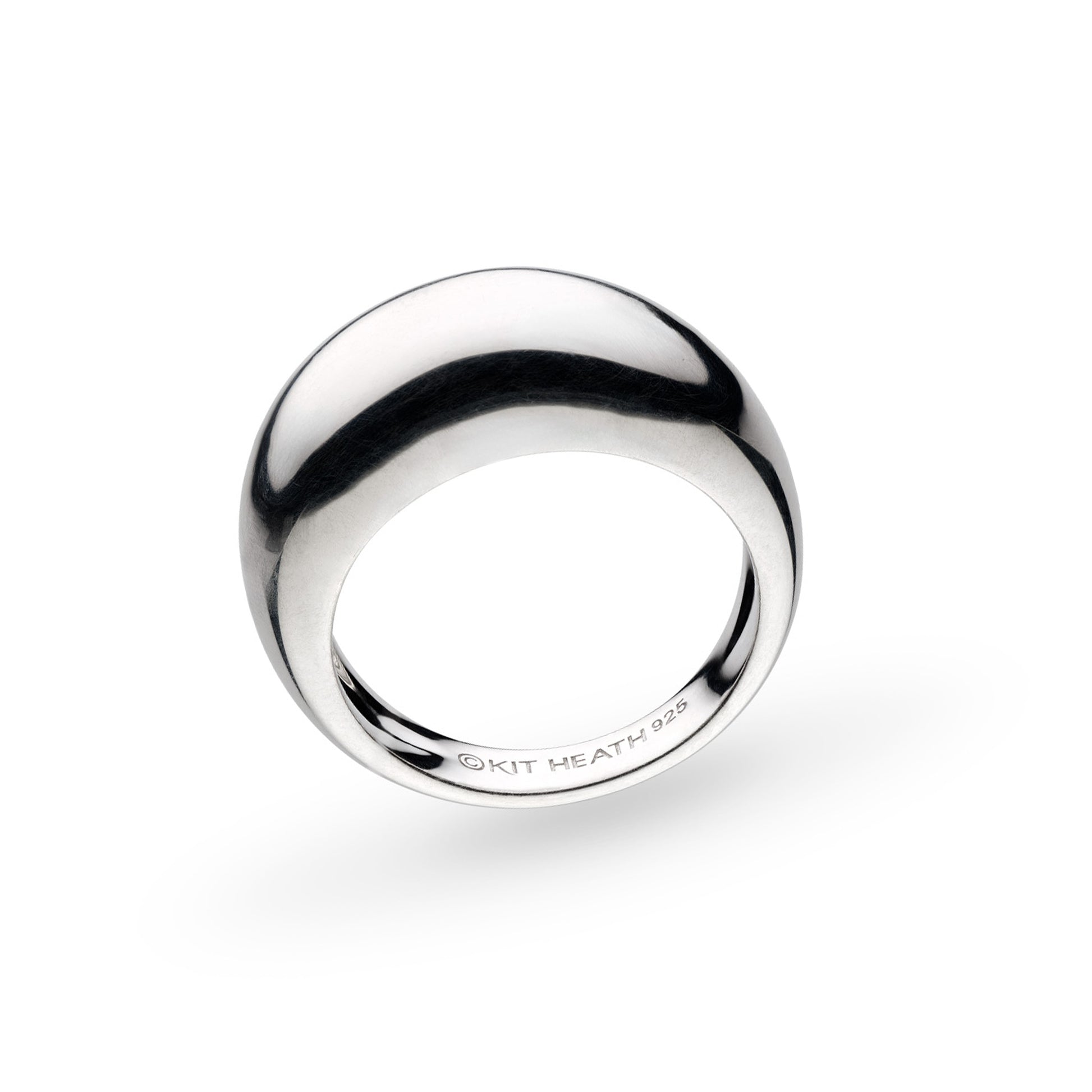 Kit Heath Sterling Silver 'Coast Pebble' Ring