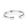 Kit Heath Sterling Silver 'Coast Pebble' Smooth Bangle