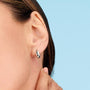 Kit Heath Sterling Silver 'Coast Pebble' Smooth Hoop Earrings