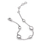 Kit Heath Sterling Silver 'Coast Pebble' Station Bracelet