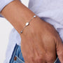Kit Heath Sterling Silver 'Coast Pebble' Station Bracelet