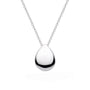 Kit Heath Sterling Silver 'Coastal Pebble' Smooth Grande Necklace