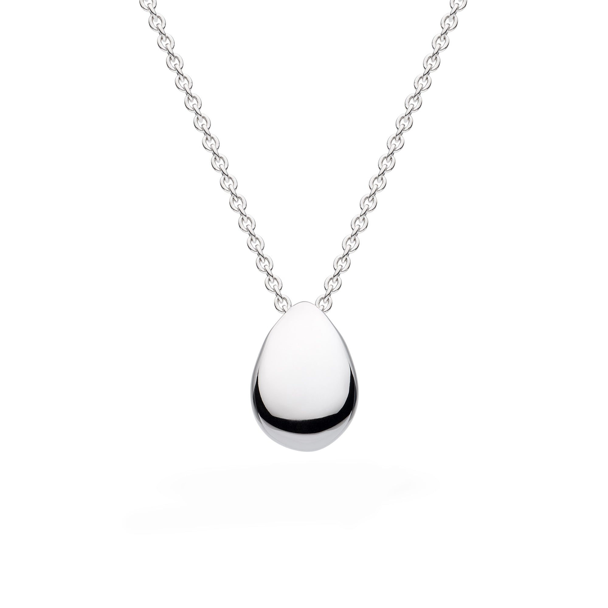 Kit Heath Sterling Silver 'Coastal Pebble' Smooth Necklace