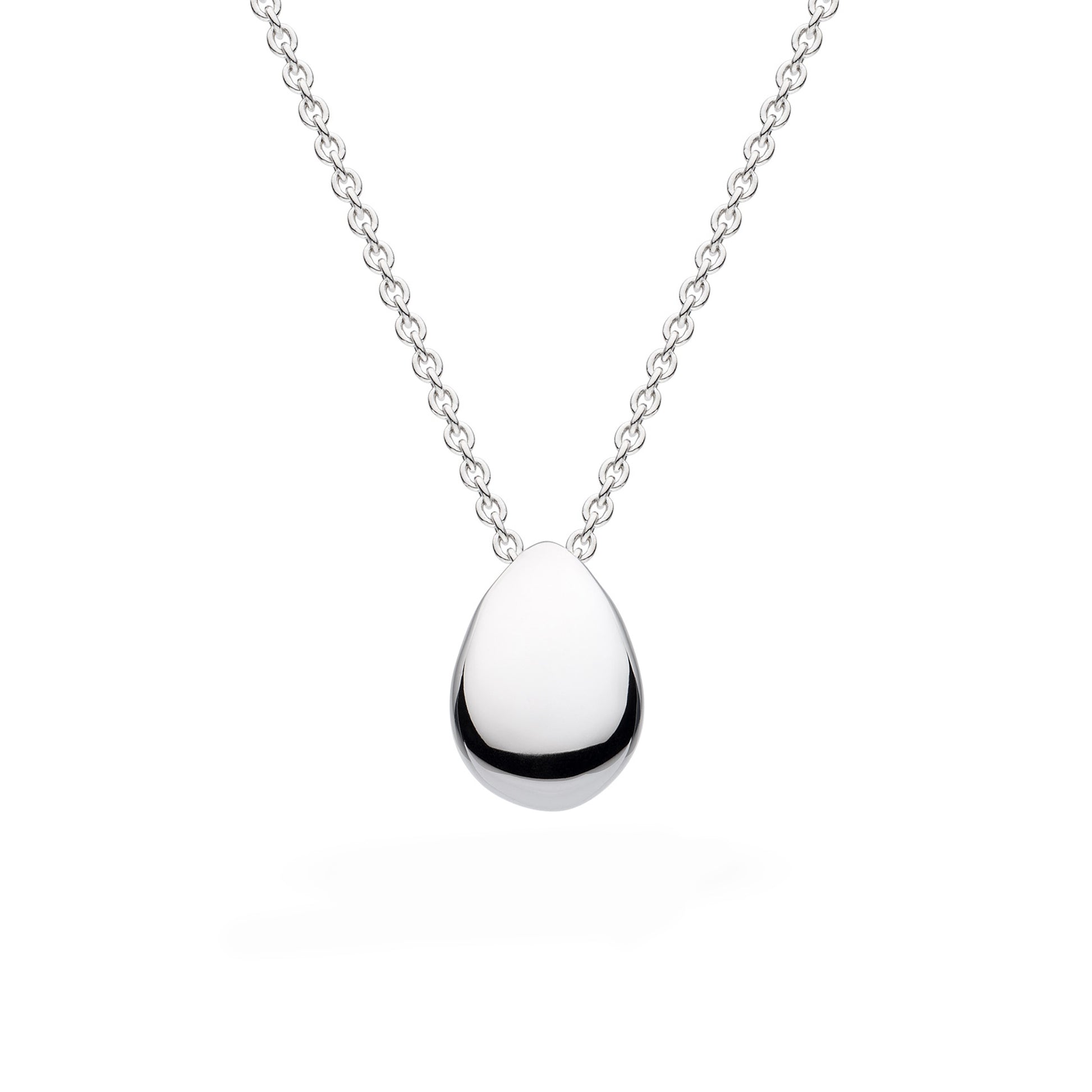 Kit Heath Sterling Silver 'Coastal Pebble' Smooth Necklace