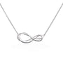 Kit Heath Sterling Silver 'Infinity' Midi Necklace