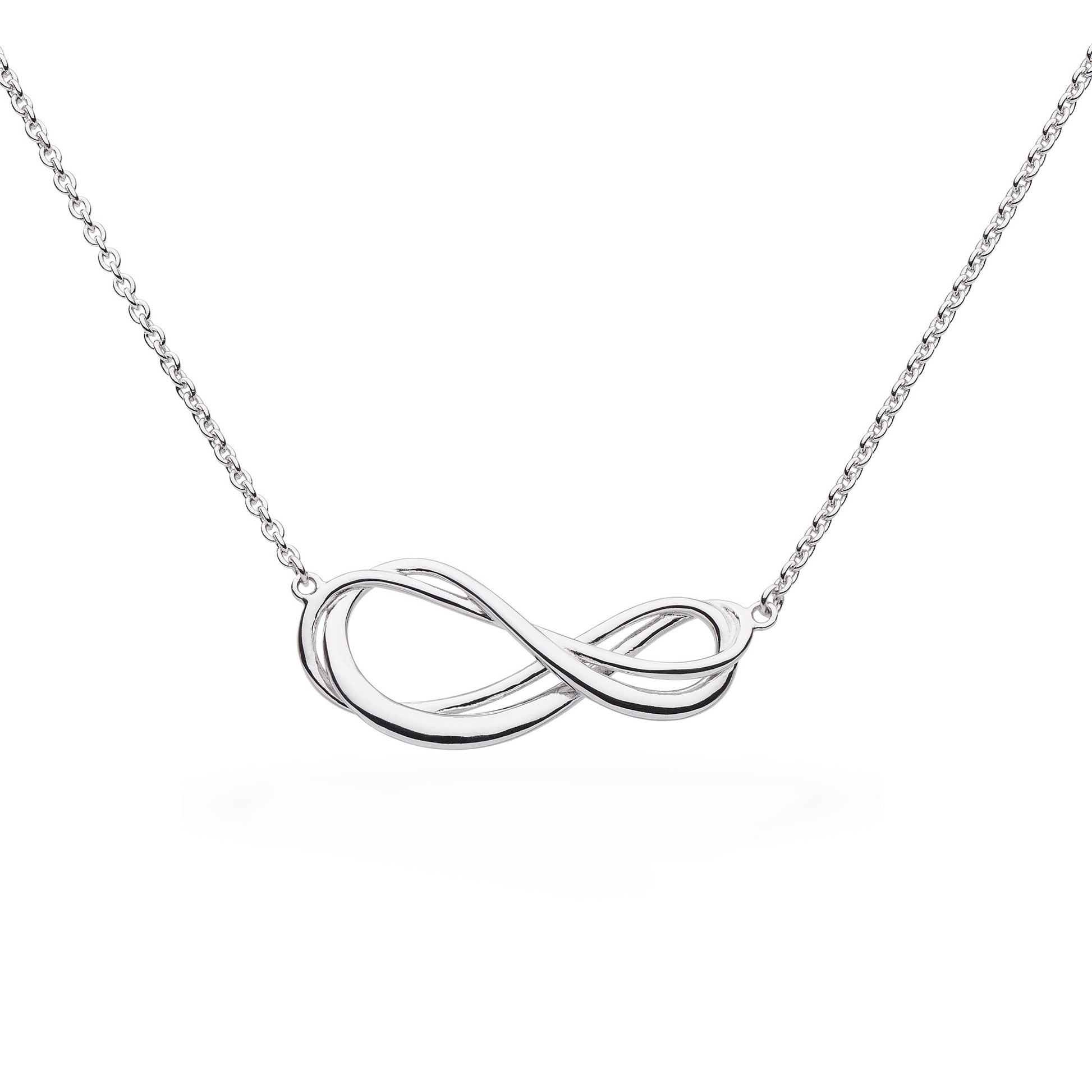 Kit Heath Sterling Silver 'Infinity' Midi Necklace
