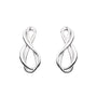 Kit Heath Sterling Silver Infinity Stud Earrings