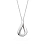 Kit Heath Sterling Silver 'Serenity' Loop Necklace
