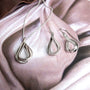 Kit Heath Sterling Silver 'Serenity' Loop Necklace