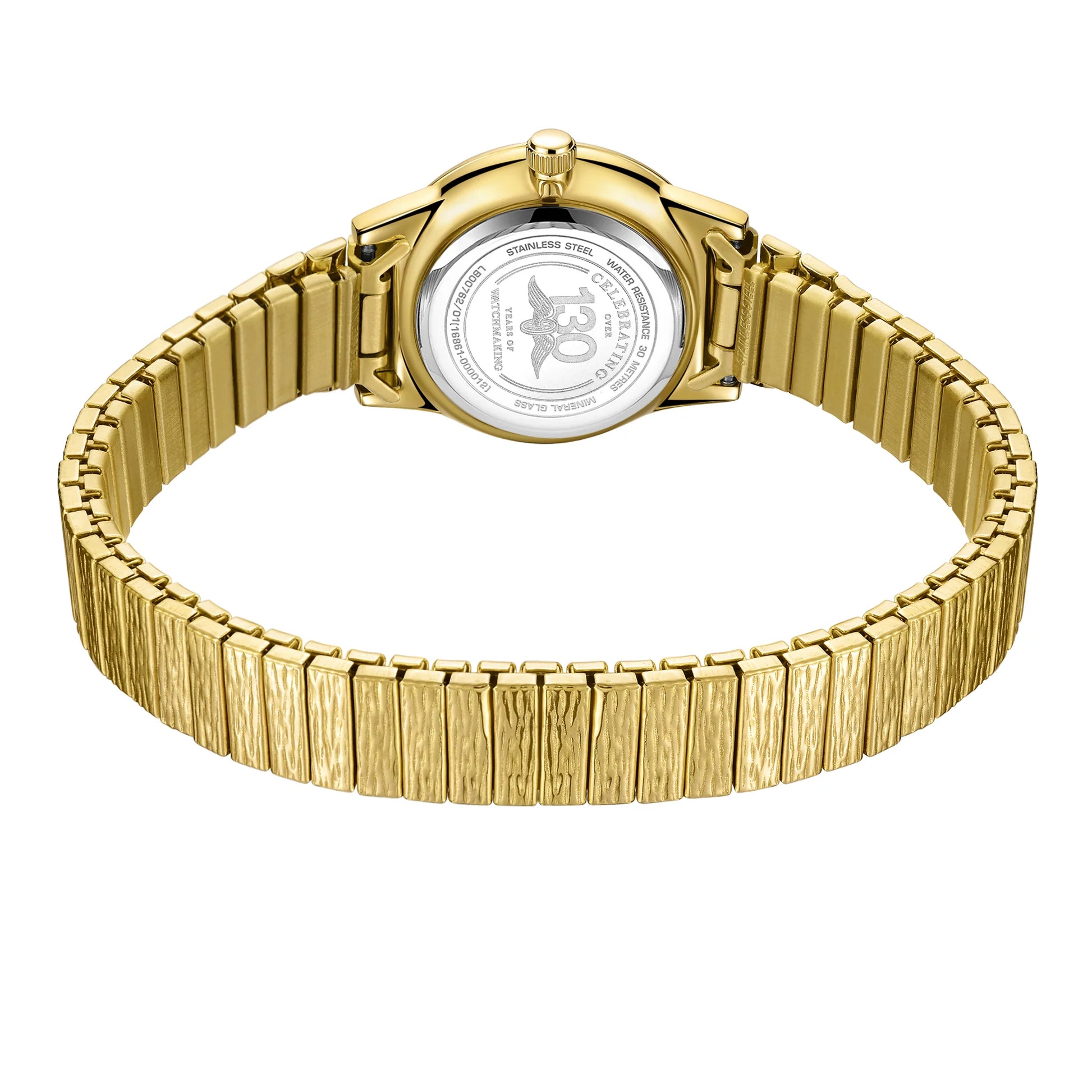 Ladies Rotary PVD on Steel Watch With Expanding Bracelet