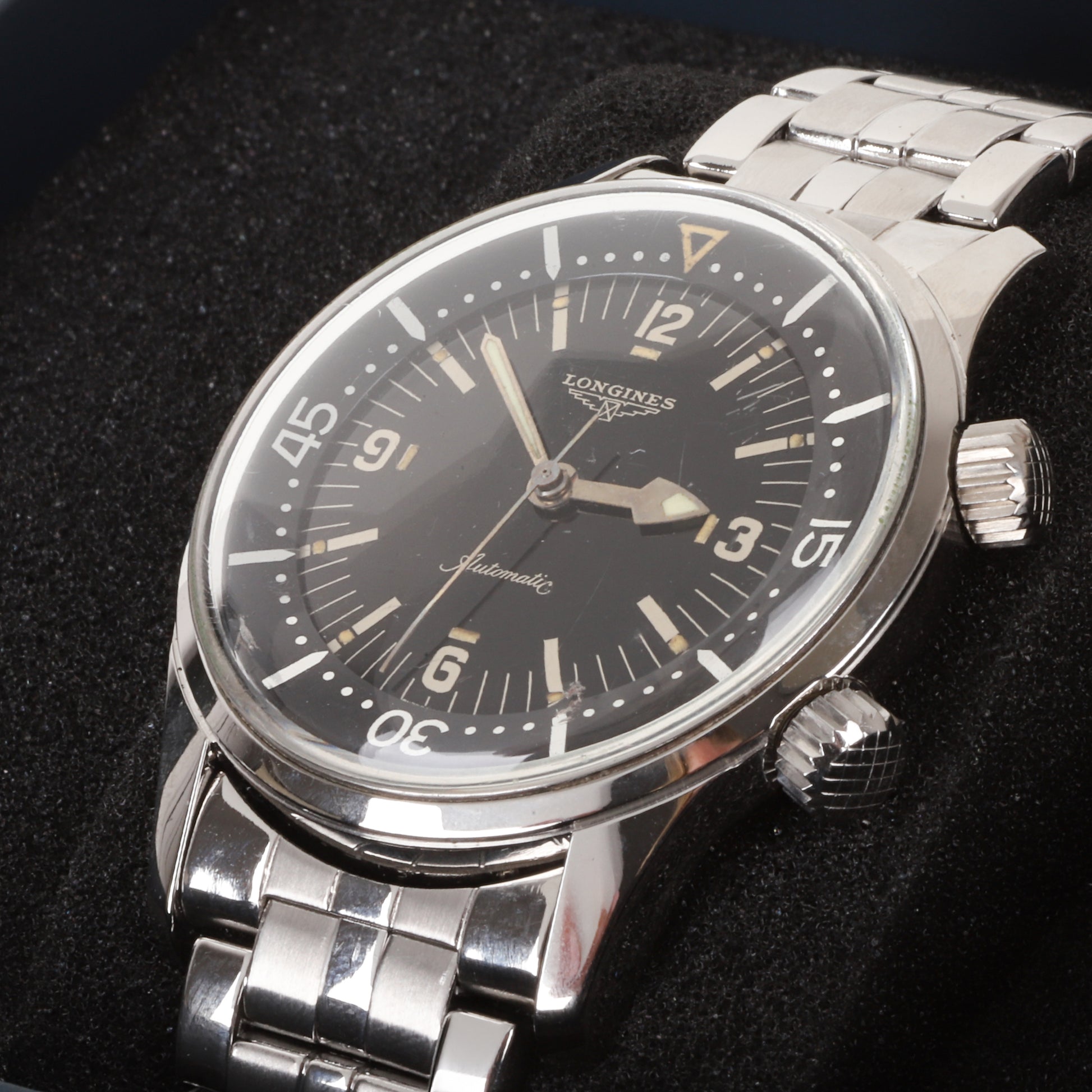 Longines Legend Diver 39mm Men's Automatic Pre-Owned Watch