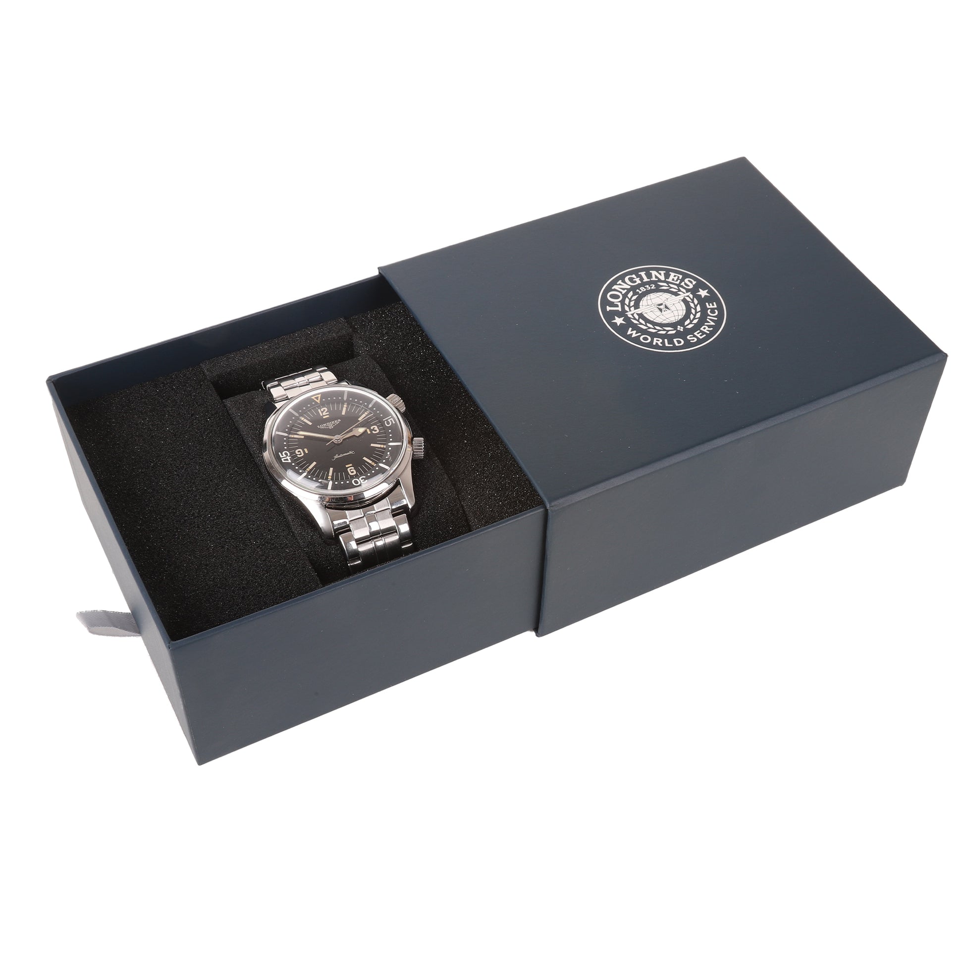 Longines Legend Diver 39mm Men's Automatic Pre-Owned Watch