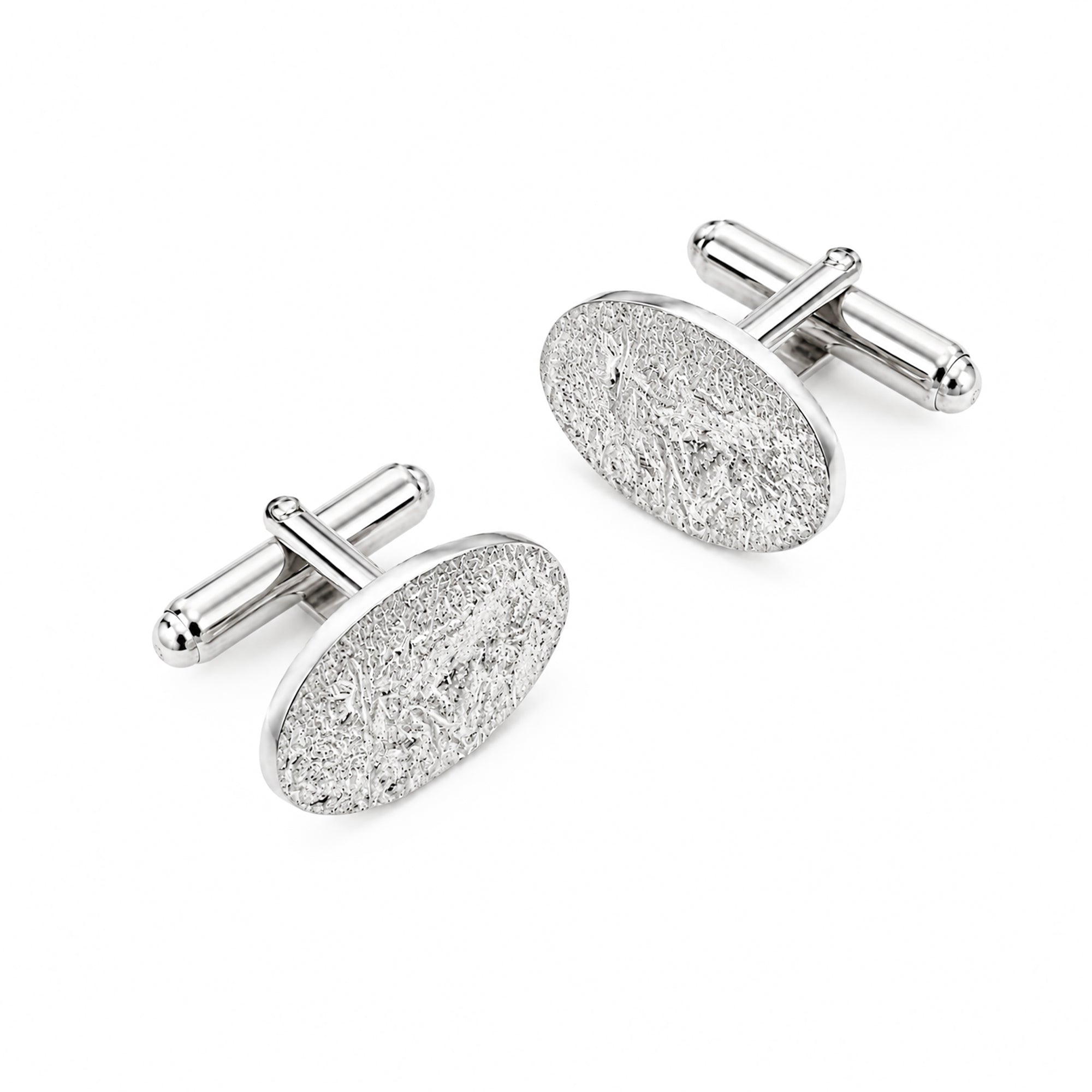 Lunar Sterling Silver Cufflinks