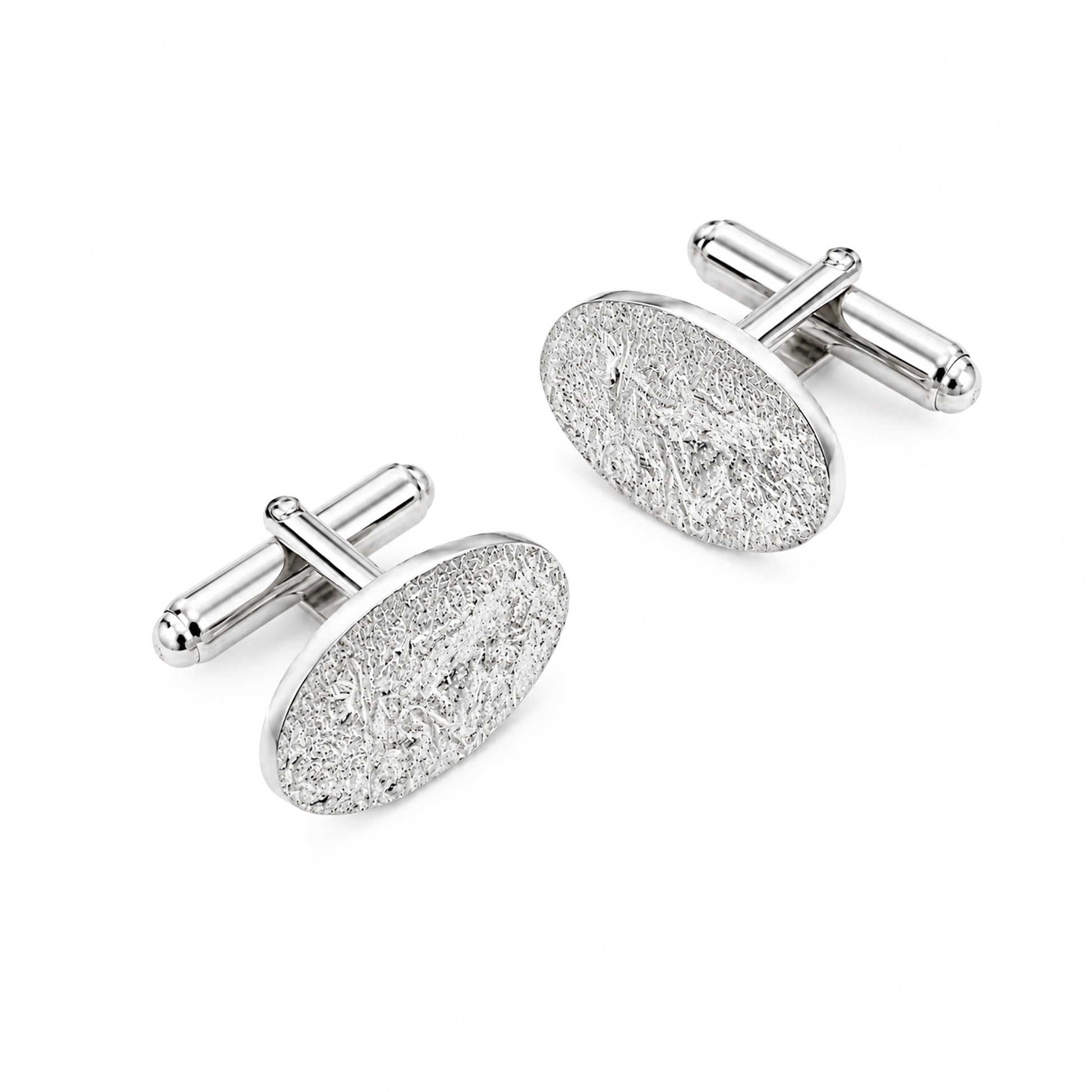 Lunar Sterling Silver Cufflinks