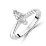 Marquise Diamond Half Carat Solitaire Engagement Ring Pre-Owned