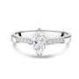 Marquise Diamond 0.50ct Engagement Ring