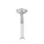 Marquise Diamond Engagement Ring in 18ct White Gold
