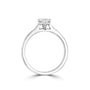 Marquise Diamond Engagement Ring in 18ct White Gold