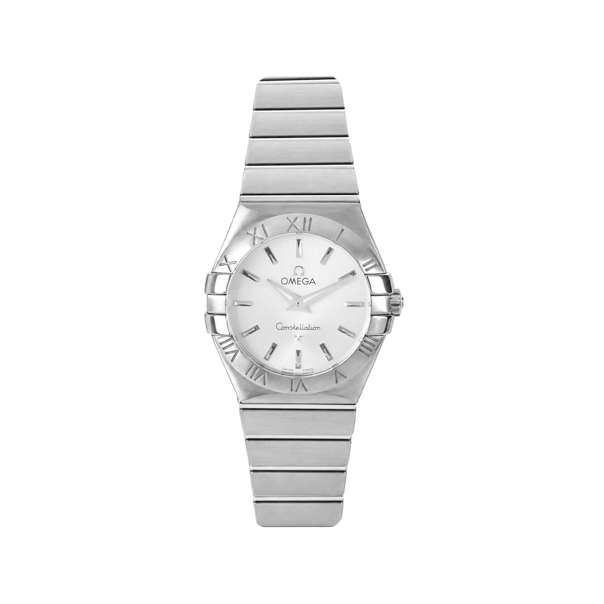 Omega Constellation Quartz Silver Dial Pre-Owned Watch