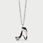 PDPAOLA sterling silver initial A necklace
