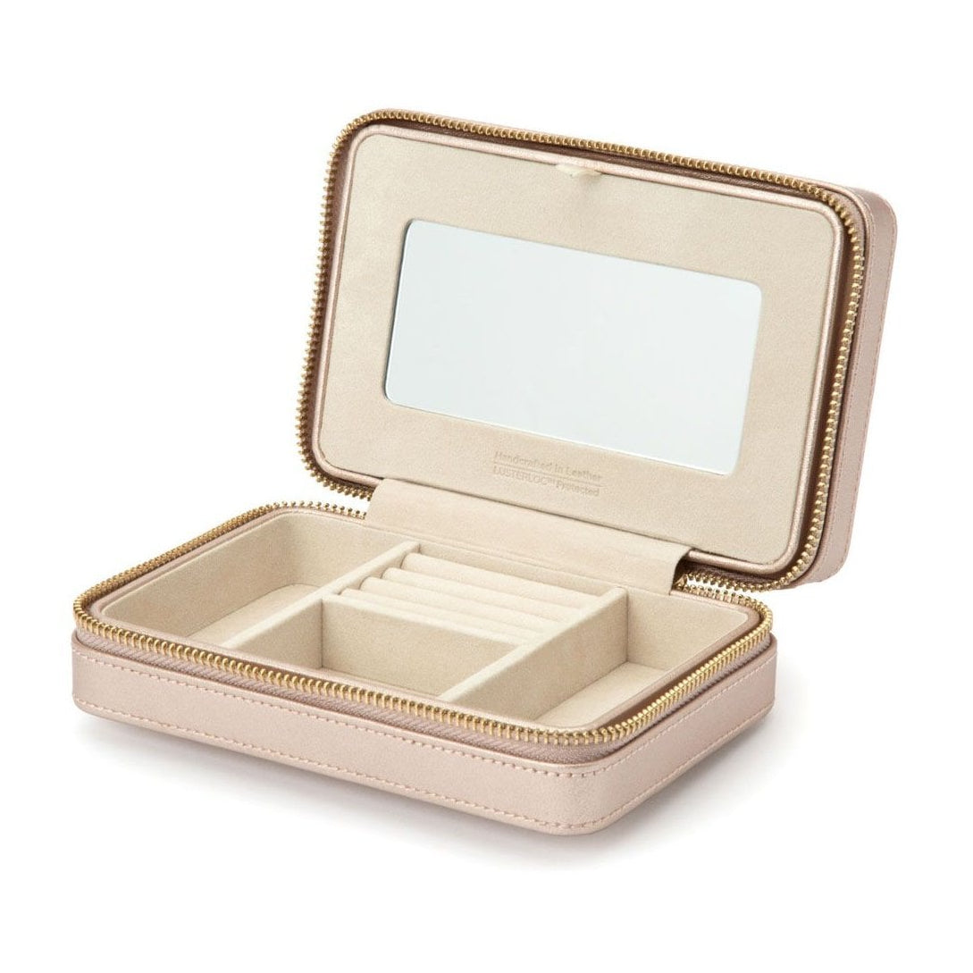 Palermo Zip Case in Rose Gold Colour