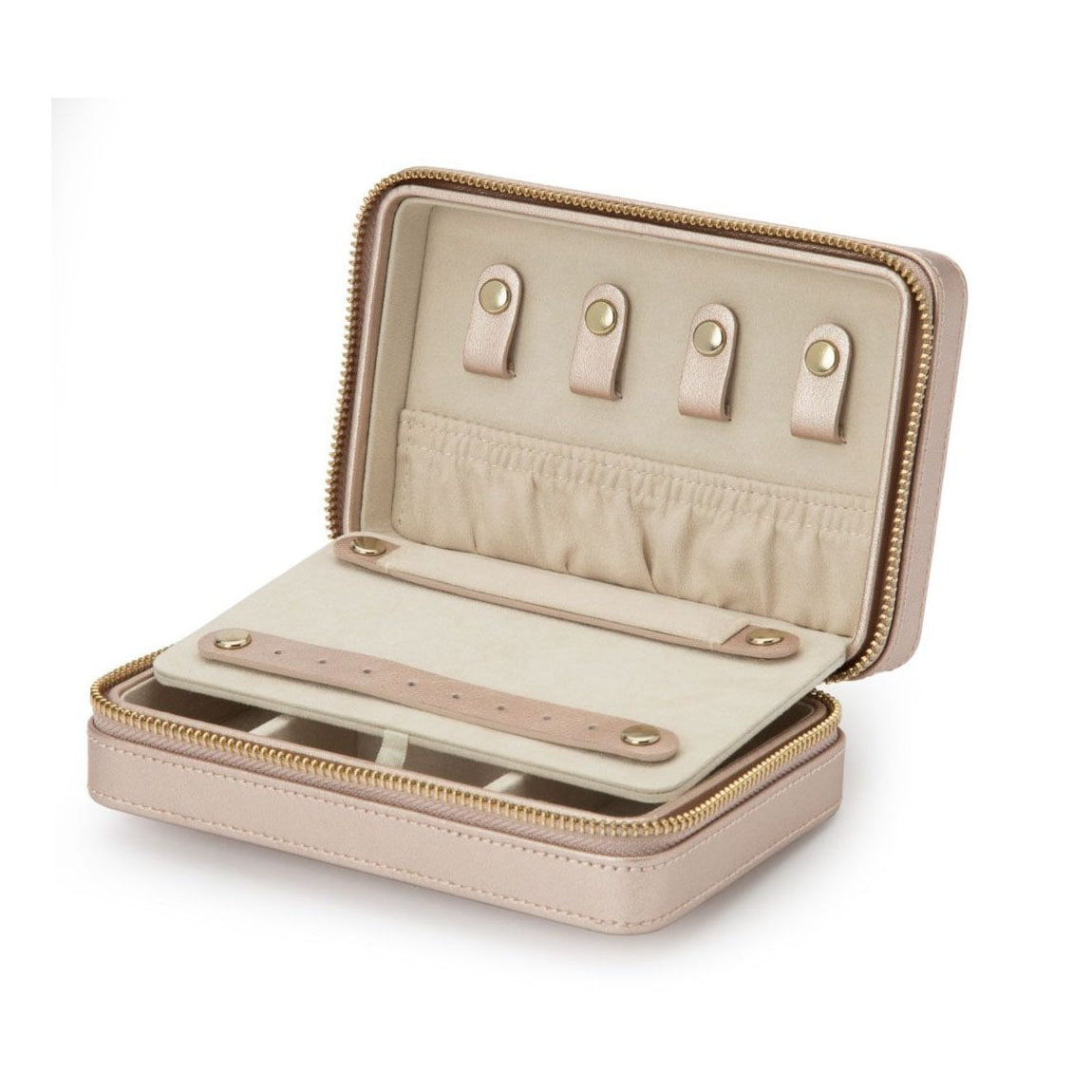 Palermo Zip Case in Rose Gold Colour