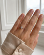 Pear Shape Diamond 0.71ct Engagement Ring