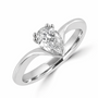 Pear Shape Diamond 0.71ct Engagement Ring 1