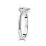 Pear Shape Diamond 0.71ct Engagement Ring
