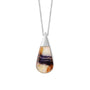 Pear Shaped Blue John Necklace