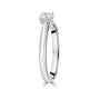 Platinum 0.25ct Diamond Solitaire Pre-Owned Ring