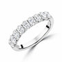 Platinum 1.10ct Oval Cut Diamond Eternity Ring
