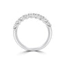 Platinum 1.10ct Oval Cut Diamond Eternity Ring