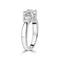 Platinum 1.51ct RBC Lab Grown Diamond 'Rebecca' Ring